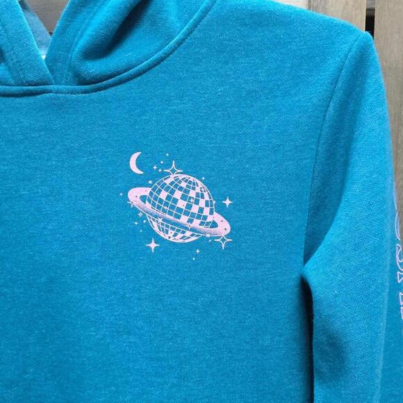 Girls' Fleece Pullover Hoodie | Cat & Jack | Small (6/7) - Picture 3 of 11